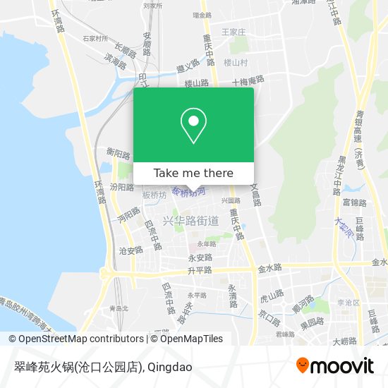 翠峰苑火锅(沧口公园店) map