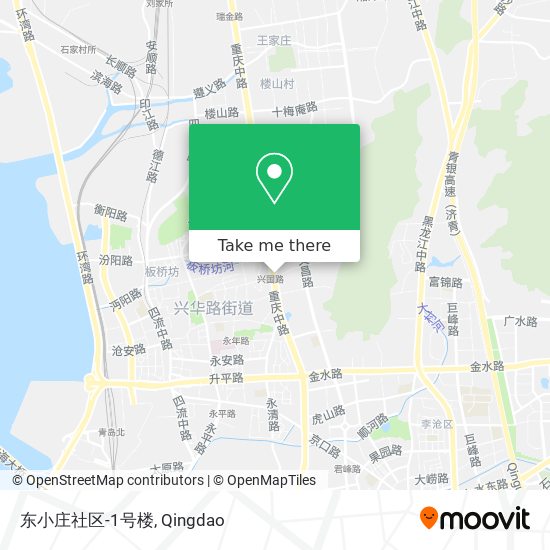 东小庄社区-1号楼 map