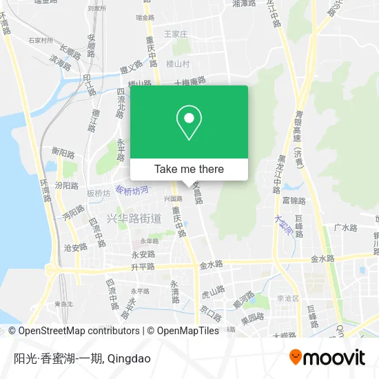 阳光·香蜜湖-一期 map