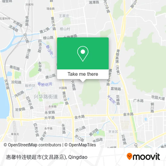 惠馨特连锁超市(文昌路店) map
