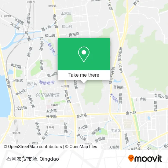 石沟农贸市场 map