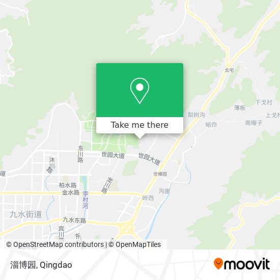 淄博园 map
