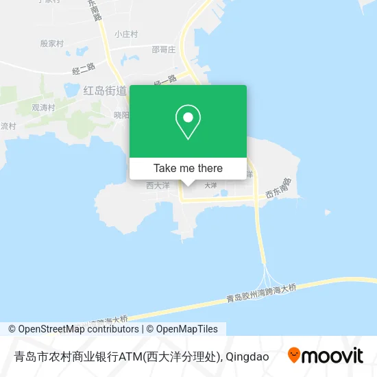 青岛市农村商业银行ATM(西大洋分理处) map