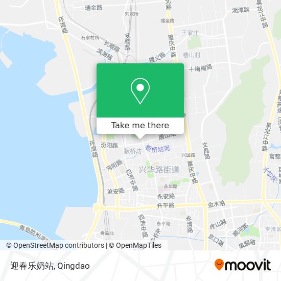 迎春乐奶站 map