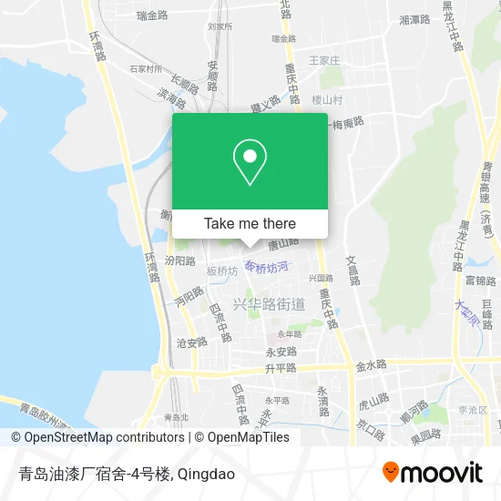 青岛油漆厂宿舍-4号楼 map