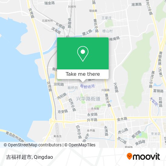 吉福祥超市 map