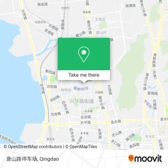 唐山路停车场 map