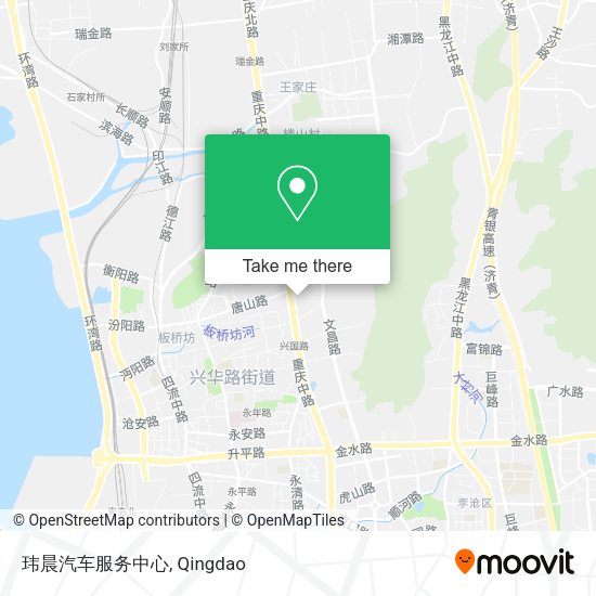 玮晨汽车服务中心 map