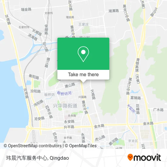 玮晨汽车服务中心 map