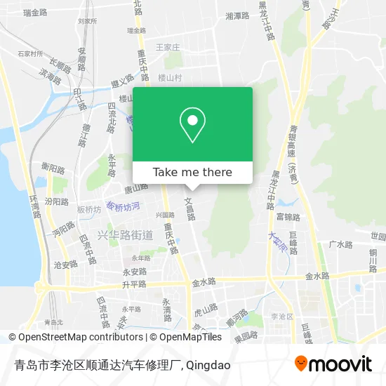 青岛市李沧区顺通达汽车修理厂 map