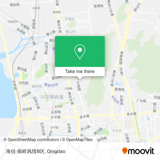 海信·南岭风情B区 map
