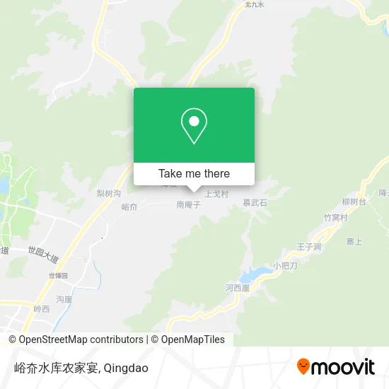 峪夼水库农家宴 map