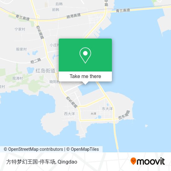 方特梦幻王国-停车场 map