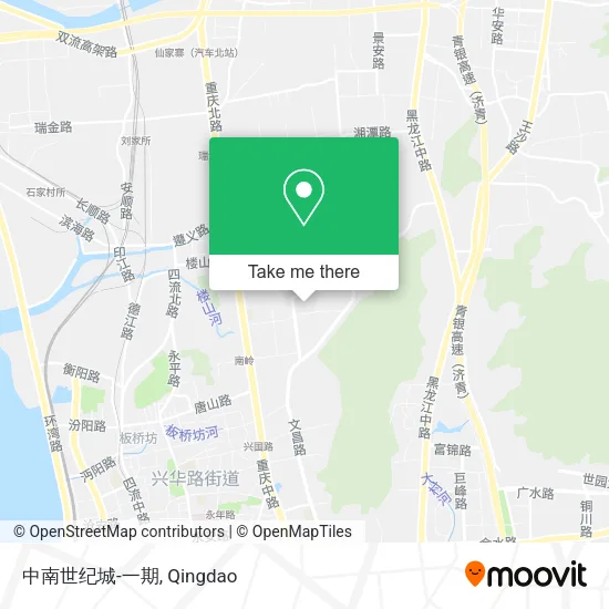 中南世纪城-一期 map