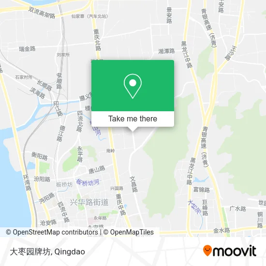 大枣园牌坊 map