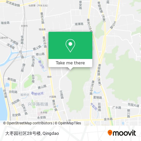 大枣园社区28号楼 map