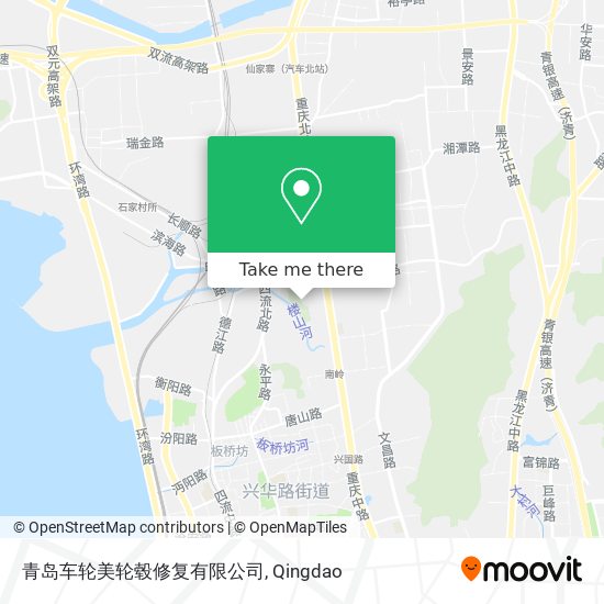 青岛车轮美轮毂修复有限公司 map