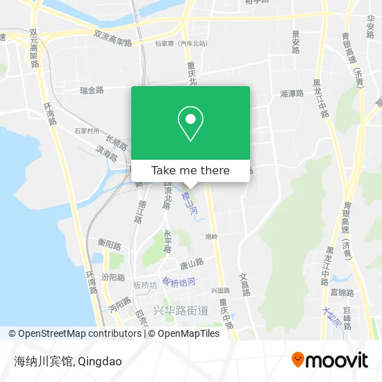海纳川宾馆 map