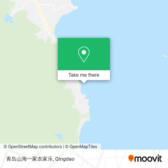 青岛山海一家农家乐 map