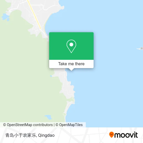 青岛小于农家乐 map