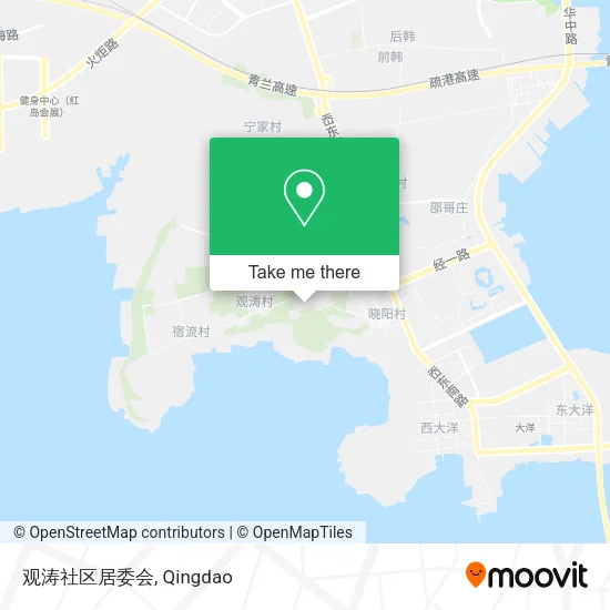 观涛社区居委会 map