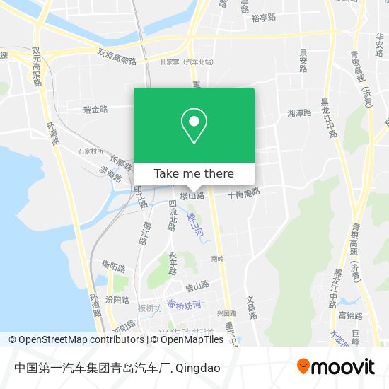 中国第一汽车集团青岛汽车厂 map