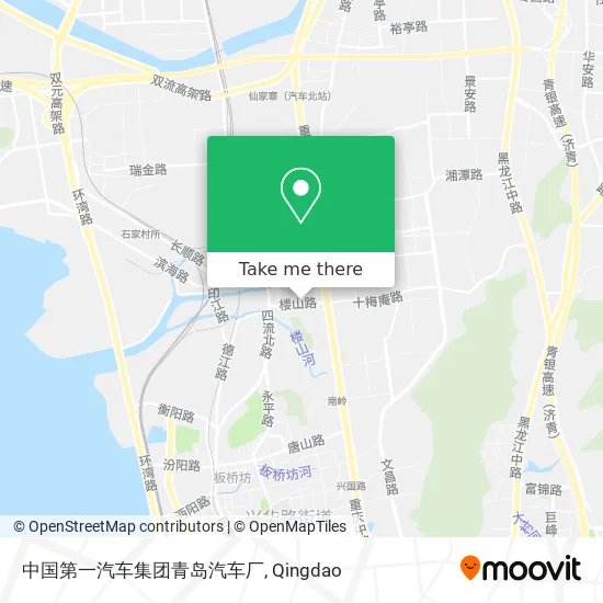 中国第一汽车集团青岛汽车厂 map
