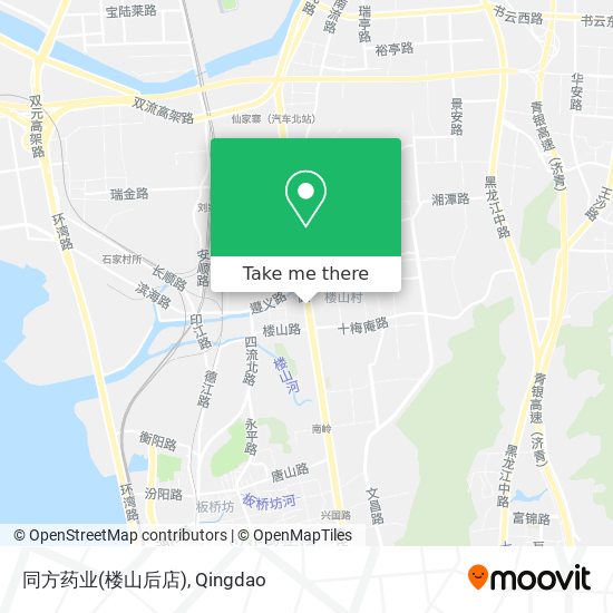 同方药业(楼山后店) map