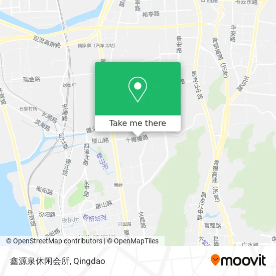 鑫源泉休闲会所 map
