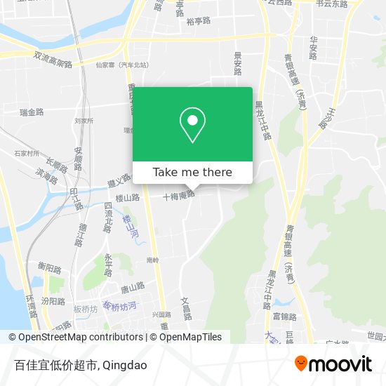 百佳宜低价超市 map