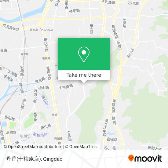 丹香(十梅庵店) map