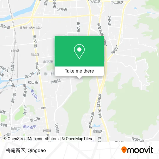 梅庵新区 map