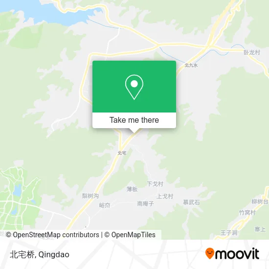 北宅桥 map