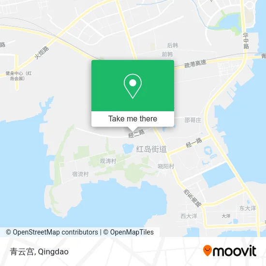 青云宫 map