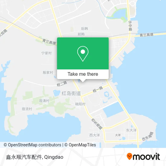鑫永顺汽车配件 map
