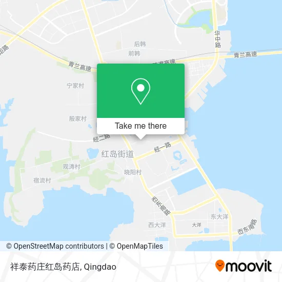 祥泰药庄红岛药店 map