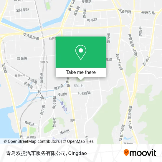青岛双捷汽车服务有限公司 map