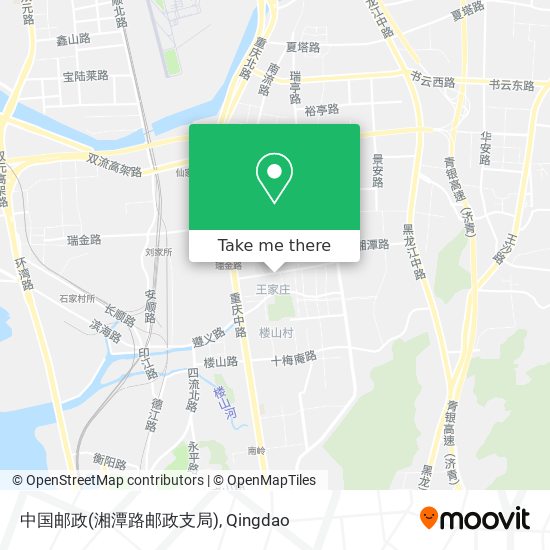 中国邮政(湘潭路邮政支局) map
