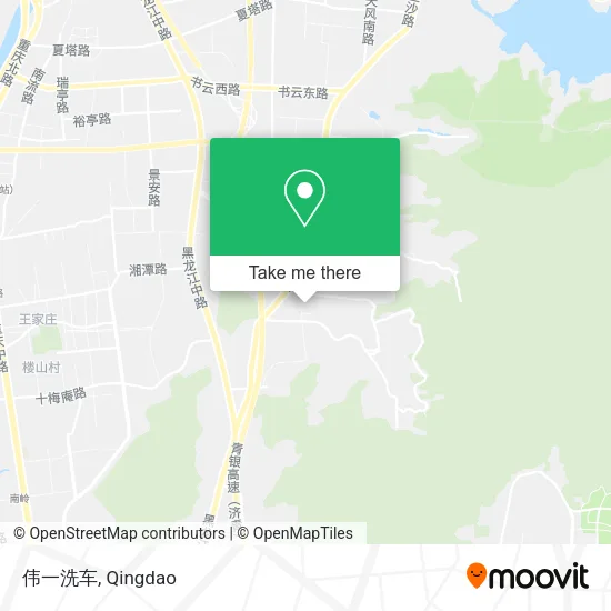 伟一洗车 map