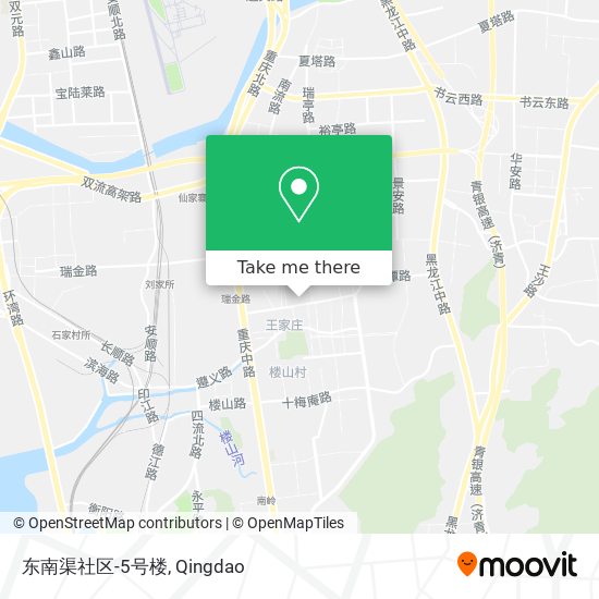东南渠社区-5号楼 map