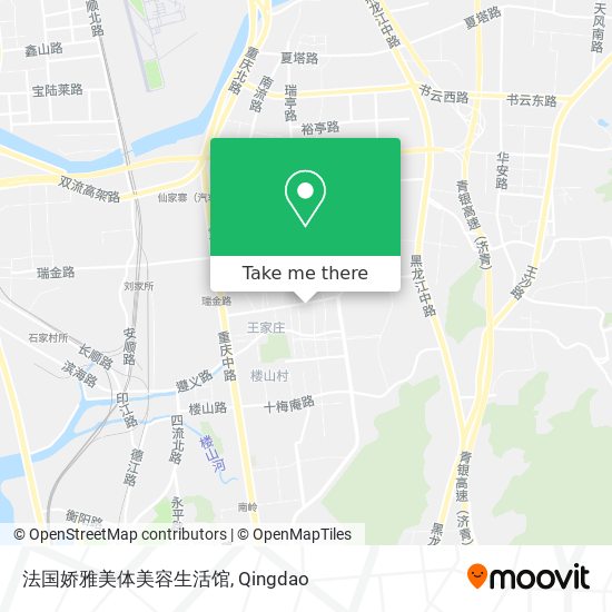 法国娇雅美体美容生活馆 map