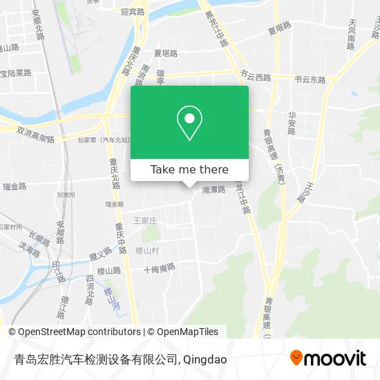 青岛宏胜汽车检测设备有限公司 map