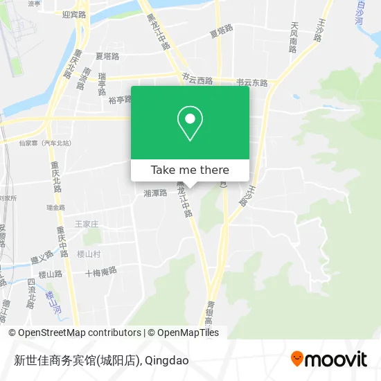 新世佳商务宾馆(城阳店) map