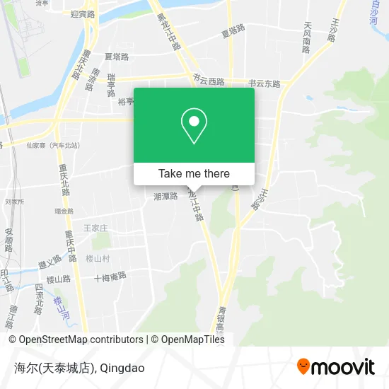 海尔(天泰城店) map