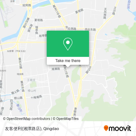 友客便利(湘潭路店) map