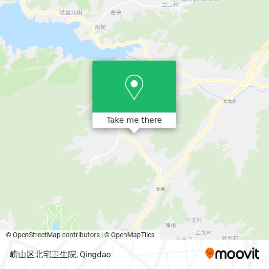 崂山区北宅卫生院 map