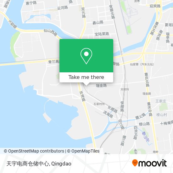 天宇电商仓储中心 map