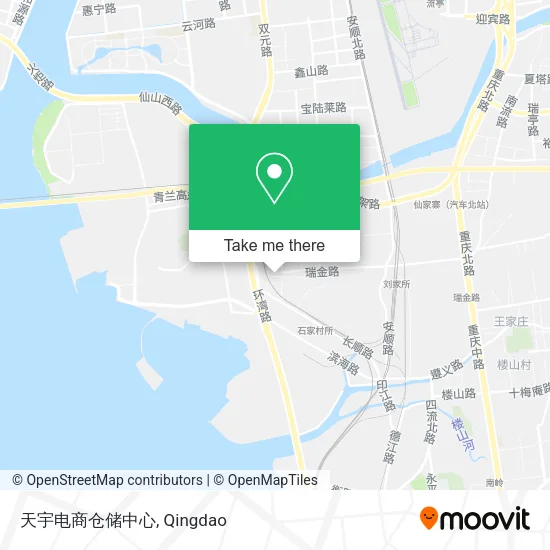 天宇电商仓储中心 map