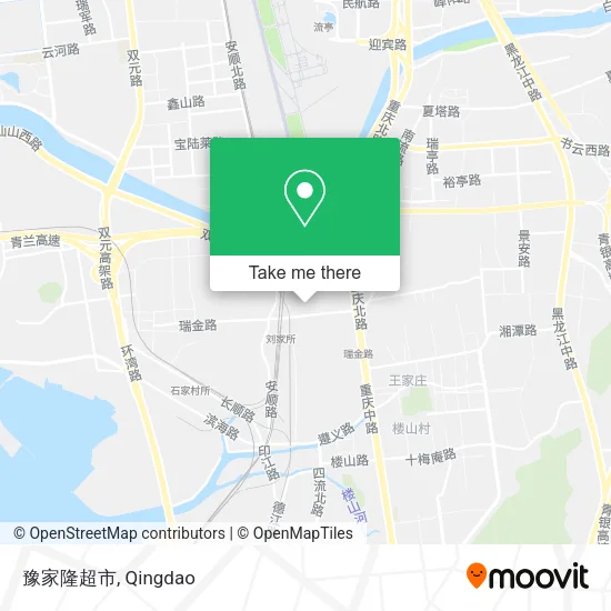 豫家隆超市 map