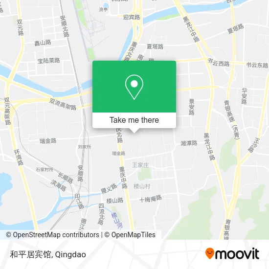 和平居宾馆 map